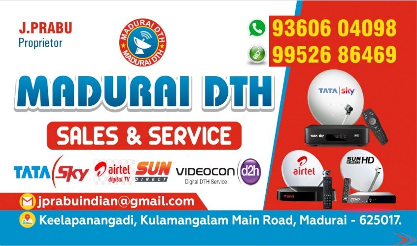 Madurai dth sales and service 9360604098