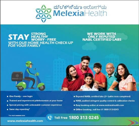 Melexia Health - Health Checkup at your house