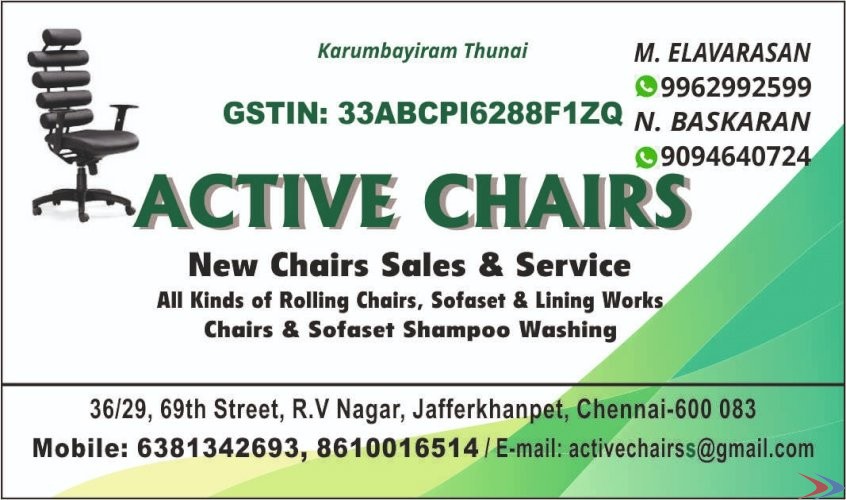 All Types of Rolling Chairs Services & Sales