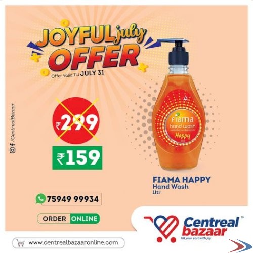 Centreal Bazaar Supermarket Kerala: Buy Groceries Online at Discounted Rates