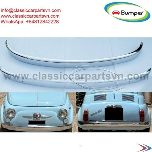 Fiat 500 Stainless steel bumpers (1957-1975)